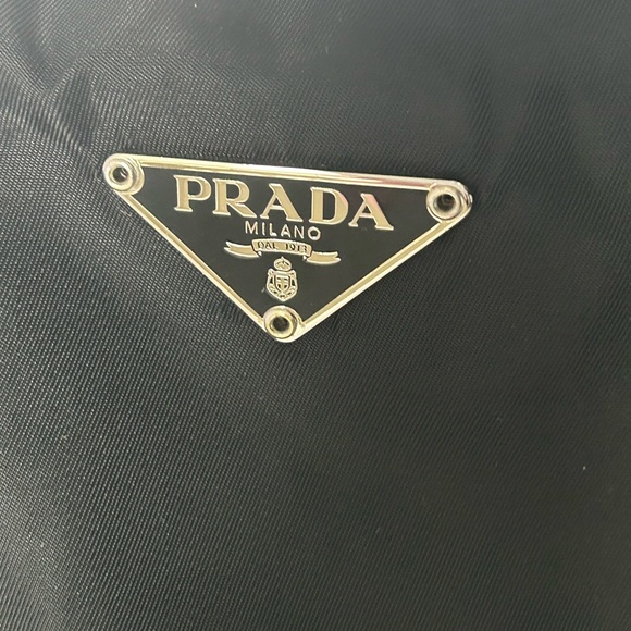 Authentic Prada Black Nylon Shoulder Bag - Picture 3 of 16